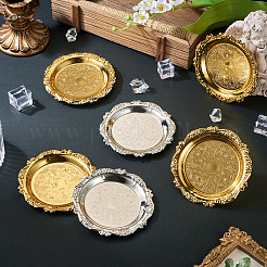 8шт 2-х цветный железный поднос&nbsp;DIY-MB0003-09