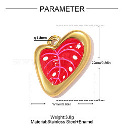 Подвески из нержавеющей стали 304 с печатью&nbsp;STAS-OY011-84G