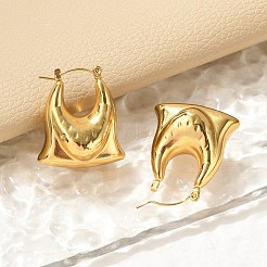 Серьги-кольца из нержавеющей стали 304&nbsp;EJEW-Q011-07G