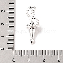 Тибетский стиль сплава балерина / Балерина подвески&nbsp;X-TIBEP-Q043-162-RS