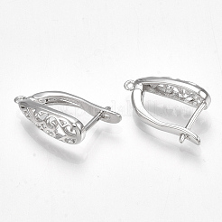 Латунная фурнитура для хооп серег&nbsp;LS-X-KK-S350-070P