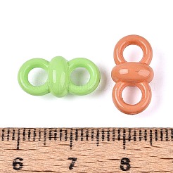 Подвески-звенья/соединители из непрозрачного акрила с УФ-покрытием&nbsp;SACR-T017-66M