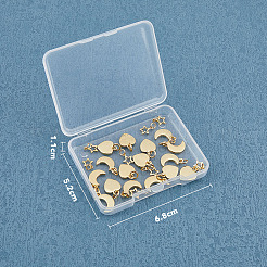 24шт 3 латунные подвески&nbsp;KK-FH0005-04