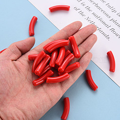 Непрозрачные акриловые бусины&nbsp;X-MACR-S372-002B-S010