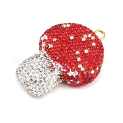 Латунные большие кулоны&nbsp;CLAY-C007-01A