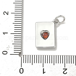 Латунные микро проложить кубического циркония подвески&nbsp;KK-I276-52P