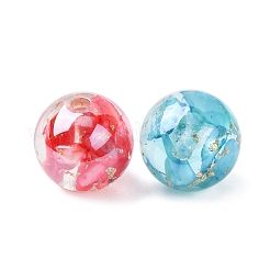 Прозрачная смола и натуральные ракушки&nbsp;RESI-B039-09