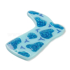 Непрозрачные акриловые подвески&nbsp;SACR-F008-01B