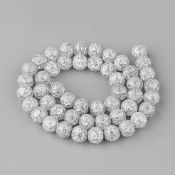 Синтетический хрустят кварц бисер пряди&nbsp;GLAA-S134-8mm-09