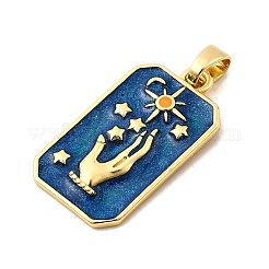 Латунь эмаль подвески&nbsp;KK-C134-40G