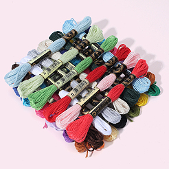 6-слойная полиэфирная нить для вышивания&nbsp;OCOR-CY0002-54B