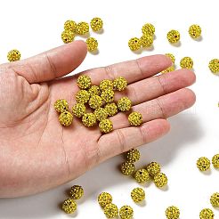 Pave disco бусины&nbsp;RB-A130-10mm-17