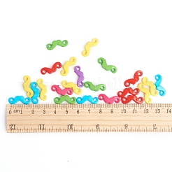 Непрозрачные акриловые бусины&nbsp;SACR-Q099-M60