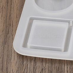 Силиконовые Молды для подвесок в форме ромба&nbsp;DIY-G109-01A