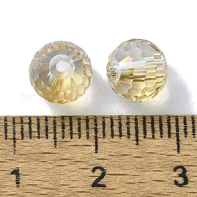 Ab цветные стеклянные бусины&nbsp;EGLA-P059-02A-AB18-1