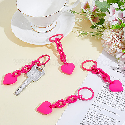 4шт. брелки из сплава&nbsp;KEYC-ME0001-10A-1