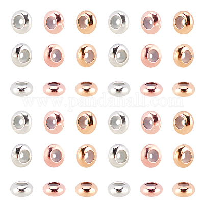 Латунные бусины&nbsp;KK-PH0035-75-WH-1