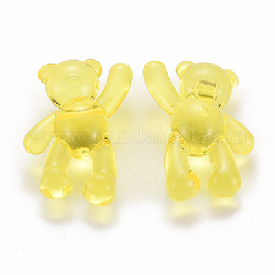 Прозрачные акриловые бусины&nbsp;MACR-S373-01B-916-1