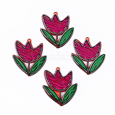 Прозрачные акриловые подвески&nbsp;LS-KY-T022-31-1