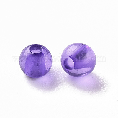 Прозрачные акриловые бусины&nbsp;MACR-S370-A6mm-748-1