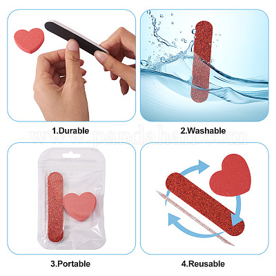 3 шт. деревянных инструментов для дизайна ногтей&nbsp;AJEW-TA0002-96A-1