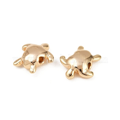 Латунные бусины&nbsp;KK-G535-01G-1