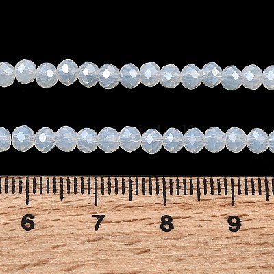 Стекло Rondelle бисер пряди&nbsp;EGLA-F049C-01-1