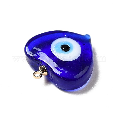 Подвески лэмпворк ручной работы LAMP-E030-01G-07-1