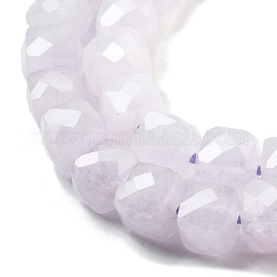 Нити бусин из натурального кварца с имитацией аметиста&nbsp;G-C179-B14-01-1
