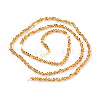 Прозрачные стеклянные бусины&nbsp;GLAA-F094-A12-1