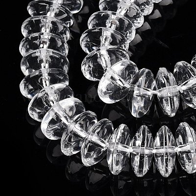 Прозрачные стеклянные бусины&nbsp;GLAA-N001-62C-1