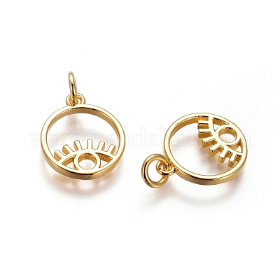 Латунные подвески&nbsp;X-KK-I656-06G-1