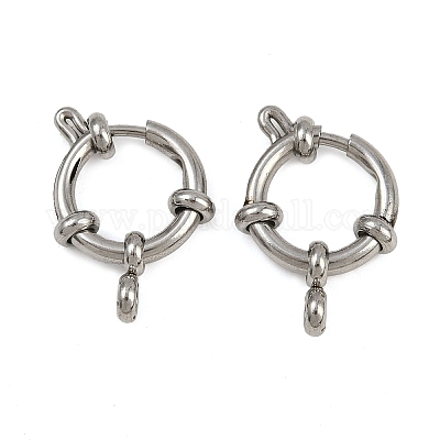 Застежки-кольца из нержавеющей стали 304&nbsp;LS-STAS-B095-02P-02-1
