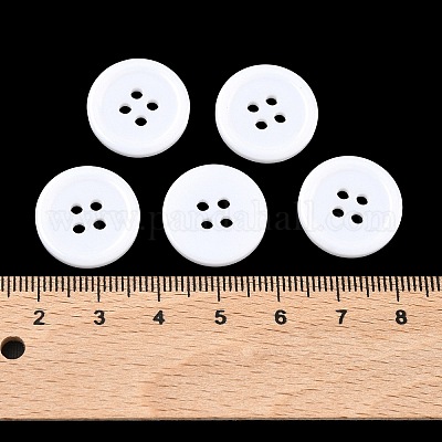 Пуговицы из смолы&nbsp;RESI-D030-18mm-01-1