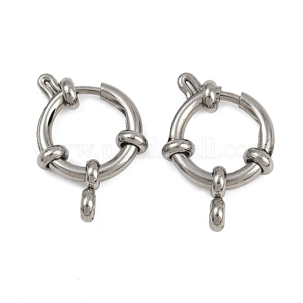 Застежки-кольца из нержавеющей стали 304&nbsp;LS-STAS-B095-02P-02-1