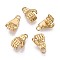 304 Stainless Steel Charms, Hand, Golden, 14x8x5mm, Hole: 1.8mm