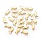 201 Stainless Steel Charms, Fish, Golden, 6.5x11.5x0.5mm, Hole: 1mm