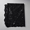 Detachable Polyester Sequin Shawl, Garment Accessories, Black, 1906x610x0.5mm