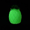 Luminous Resin Display Decorations, Home Decorations, Glow in the Dark, Pineapple, 13.5x13.5x18.5mm