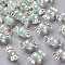 Transparent Acrylic Beads, Bead in Bead, AB Color, Candy, Aquamarine, 9x17x8.5mm, Hole: 2mm, about 960pcs/500g
