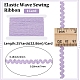 25 ярд полиэстеровой эластичной волнистой ленты для отделки бахромой&nbsp;SRIB-GF0001-40B-2