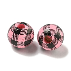 Набивные деревянные европейские бусины&nbsp;WOOD-G022-13H