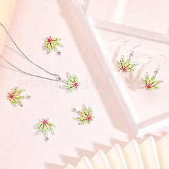 24шт 2 цвета сплава эмалевые подвески&nbsp;FIND-CA0006-71