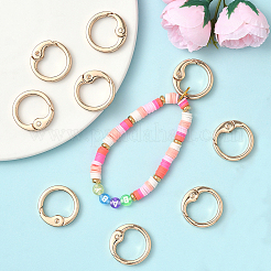 18 шт. Кольца пружинные затворные из сплава&nbsp;FIND-SC0016-59LG