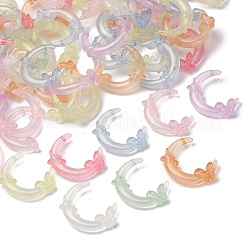 Светящиеся прозрачные акриловые бусины&nbsp;LACR-S001-10