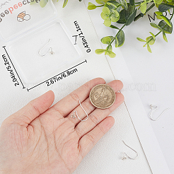 8 шт. 925 крючка для сережек из стерлингового серебра FIND-BBC0002-67