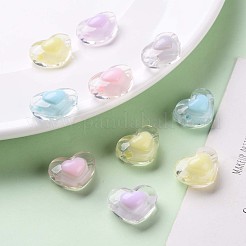 Прозрачные акриловые бусины X-TACR-S152-08A