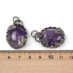 Подвески из натурального аметиста &nbsp;G-Z101-02AS-08