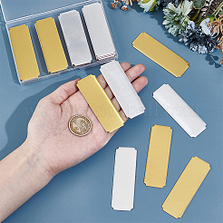 40 шт. 2-х цветная алюминиевая фурнитура для броши&nbsp;AJEW-OC0013-38