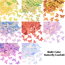 80г 8-х цветные подвески из ПВХ-пластика&nbsp;KY-SC0002-43